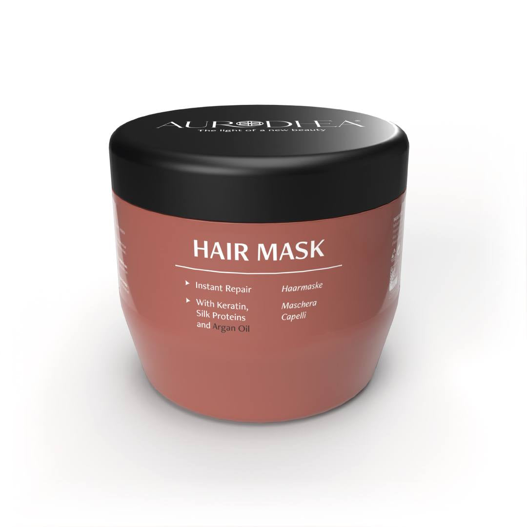 Hair Mask - 500 ml, Enriched with Keratin and Silk Proteins