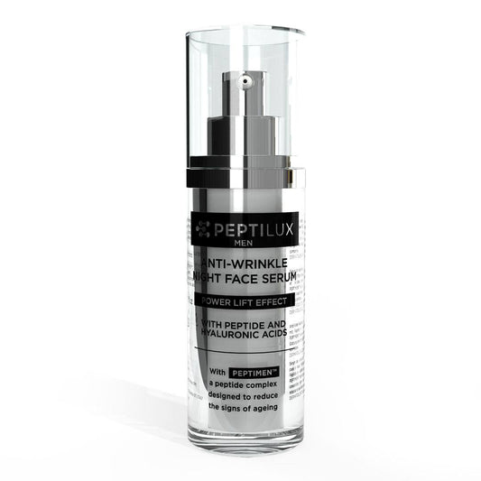 Peptilux Men  Anti-wrinkle  power lift effect  night face serum with PEPTIMEN™